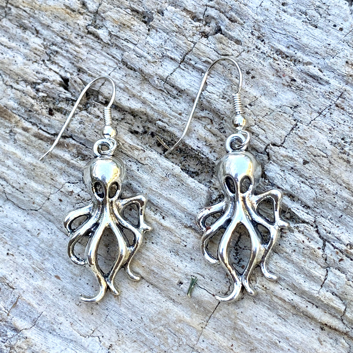 Octopus Earrings to Symbolize Adaptability