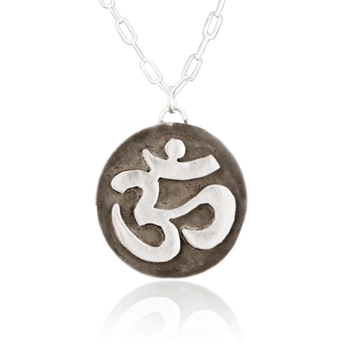 Sterling Silver Yoga and Meditation Necklace