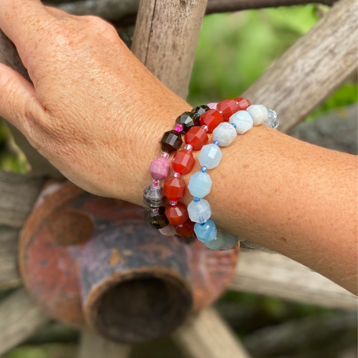 Gay - LGBTQ Natural Gemstone Bracelets – Stoneage