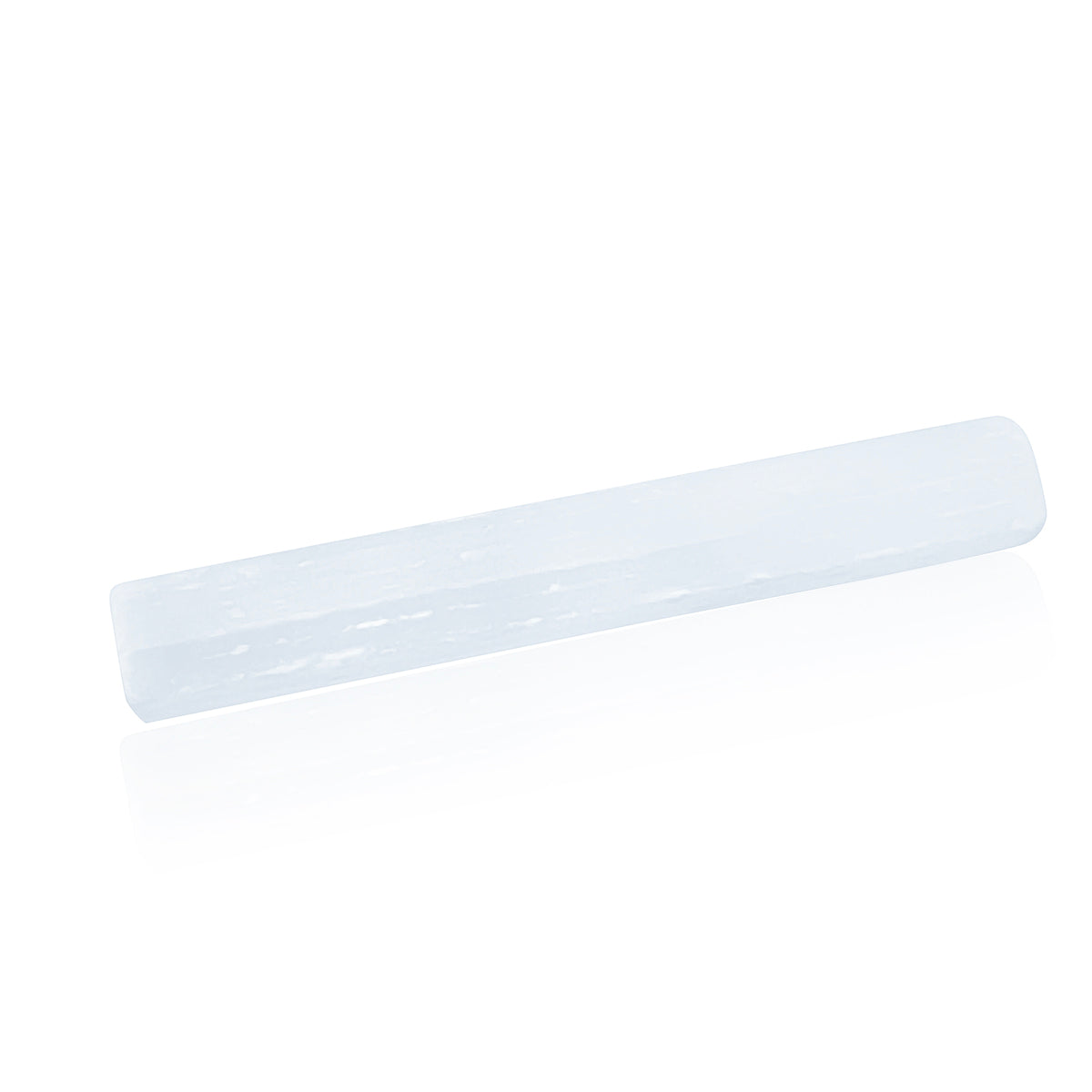 Selenite Stick for Intentional Meditation. Powerful and adorable. Selenite is such a perfect stone for any ritual or intentional meditation because of its ability to effectively move energies around the body and aura, as well as remove and clear mental and emotional blocks. 