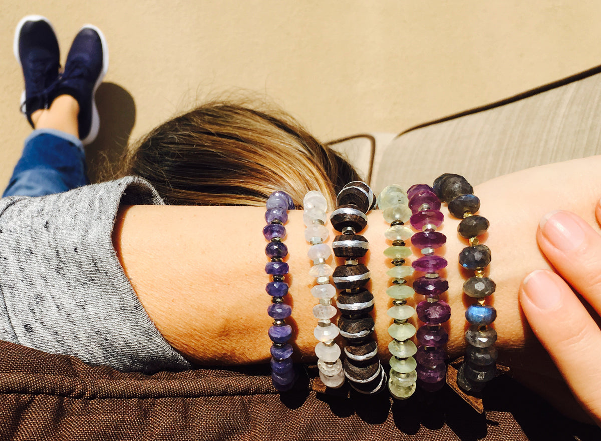 Serenity Amethyst Bracelet to Help Cope with Stress in Your Life