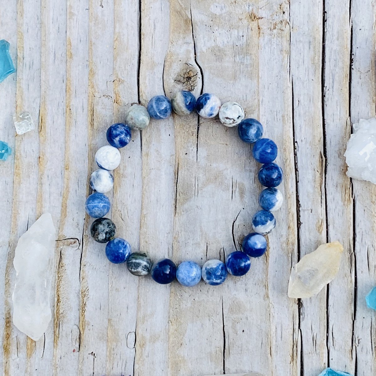 Sodalite Bracelet for Rational Thoughts