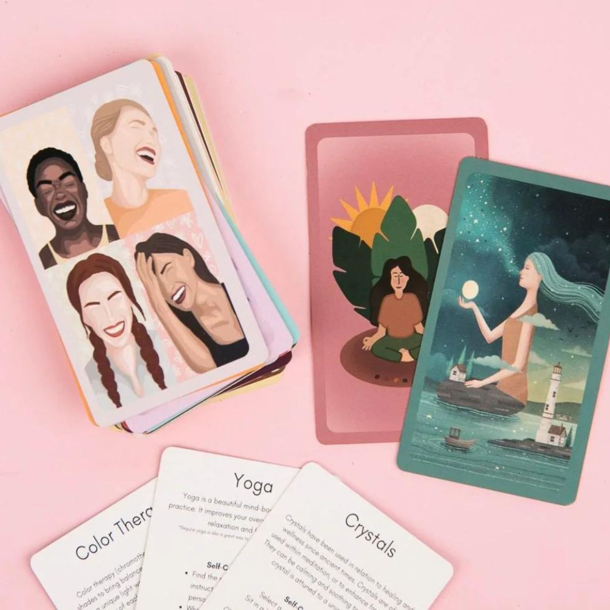 Stress Reduction Essentials (Limited Edition) is a stress-reduction toolkit in card form. These are the essential tools you need to redefine your stress. This set will help you refine your intuition and self-confidence, as well as reduce stress, panic as and anxiety. 