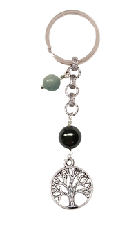 Tree of Life Keychain for Grounding
