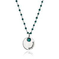 BREATHE Turquoise Necklace for Exhaustion