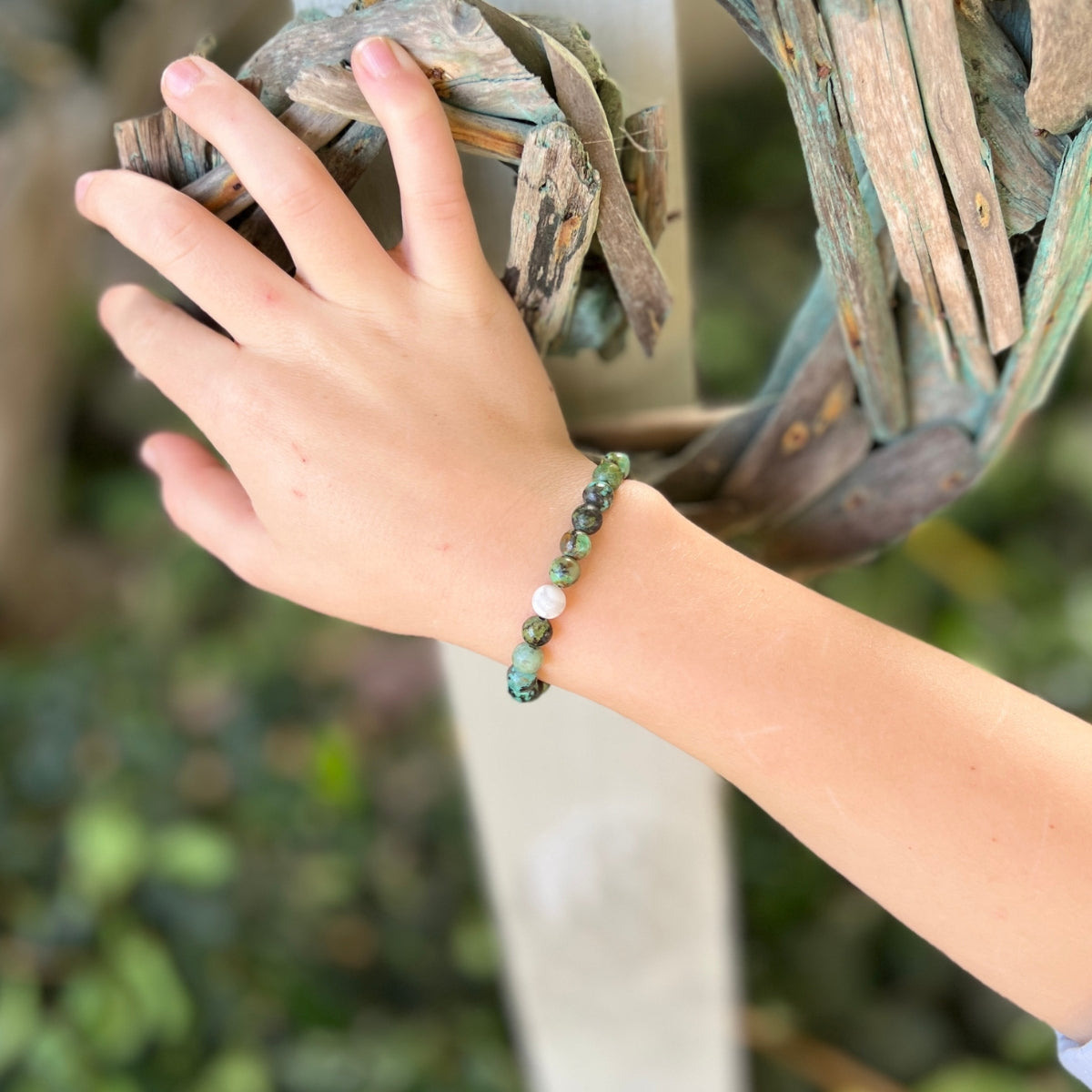 A Better Tomorrow African Turquoise Bracelet
