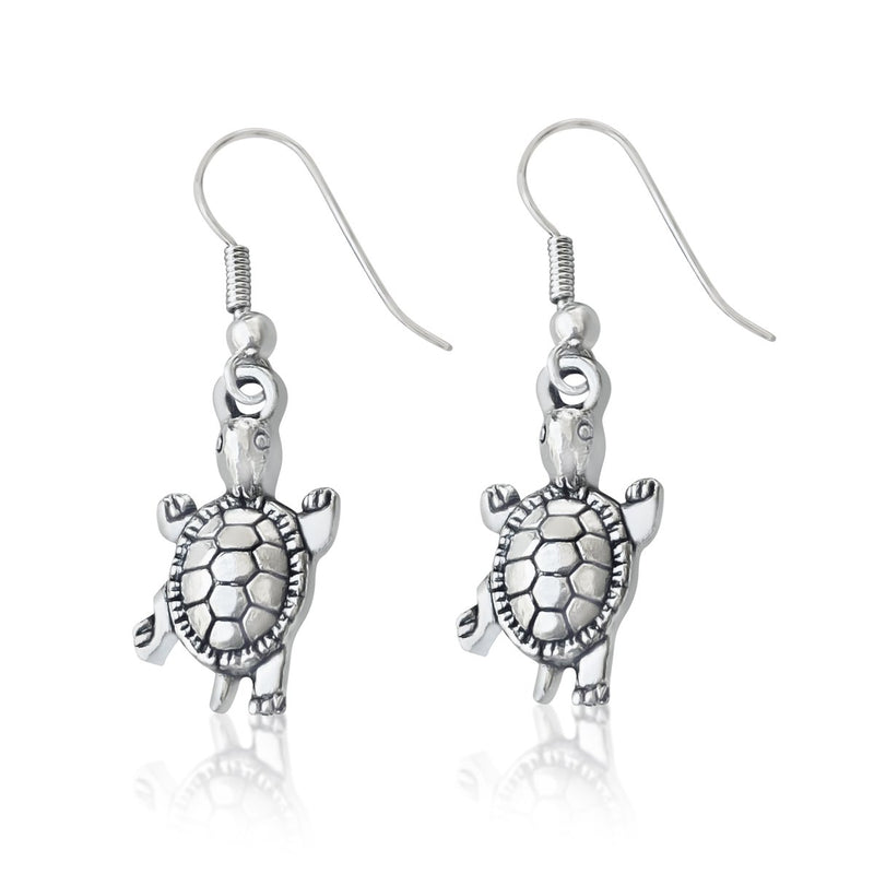 Ocean Inspired Turtle Earrings for Kids