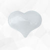 White Jade Heart Shaped Healing Gemstone Projecting Universal Love