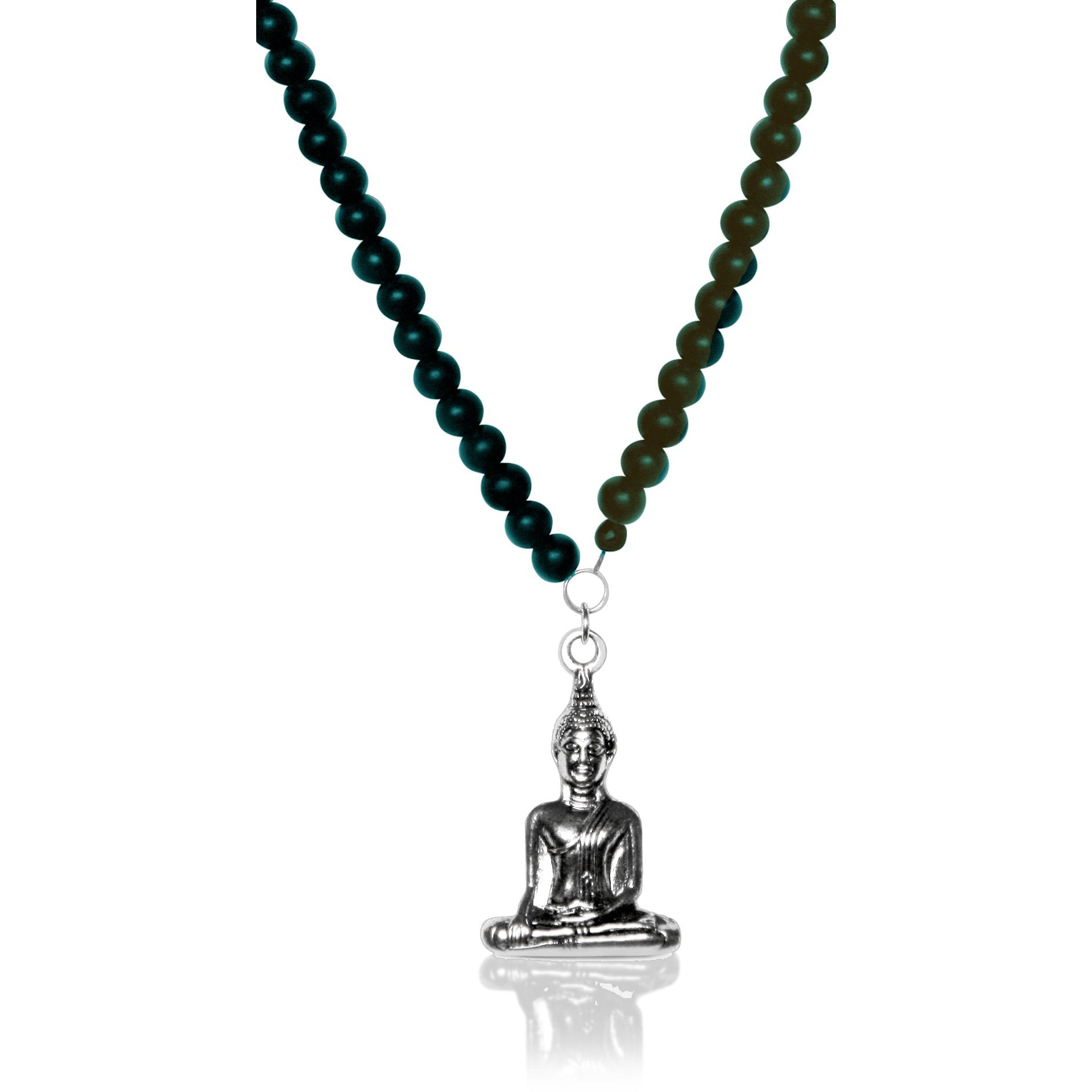 Buddha sale necklace wood